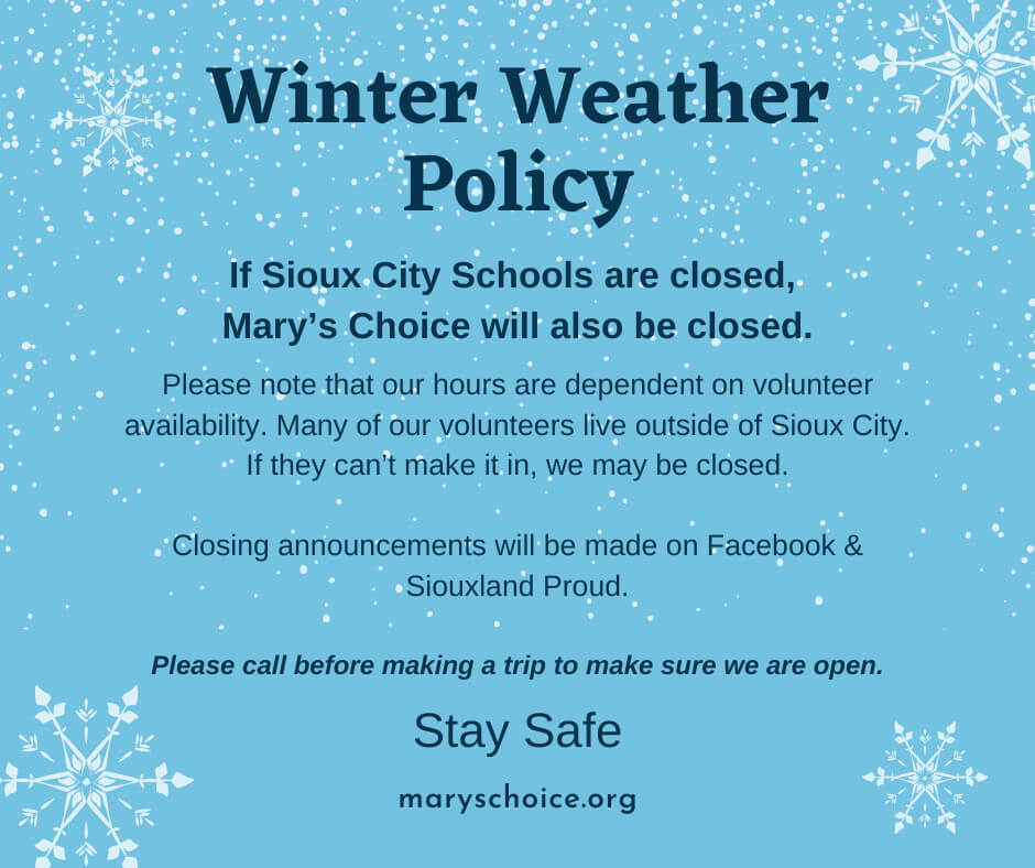 snow message pop up image